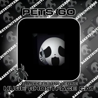 Huge GhostFace Cat Pets Go