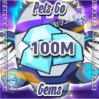 Pets go 100m gems