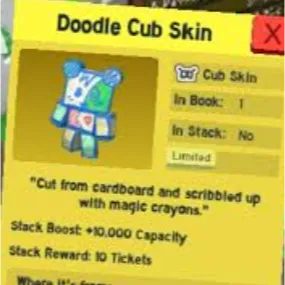  Bee Swarm Simulator: Doodle Cub