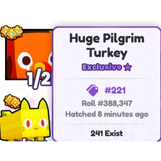 Huge Pilgrim Turkey 