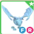 Adopt Me Flyable Rideable Frost Dragon 