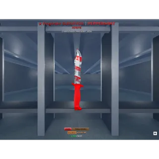  Sniper Duels Fragtrakr Survivor Peppermint Knife