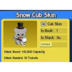 Bee Swarm Simulator: Snow Cub
