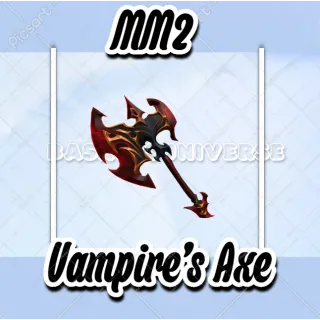 Murder Mystery 2 Vampires Axe