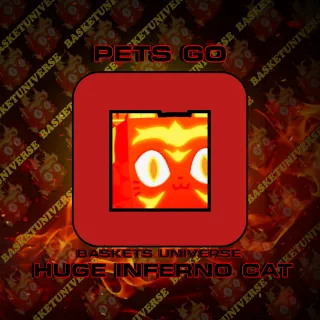 Huge Inferno Cat Pets Go