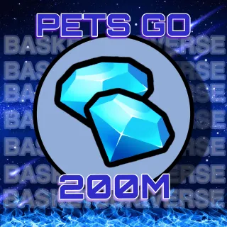 200m Gems Pets go