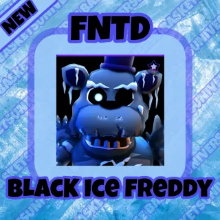 Five Nights TD Black Ice Freddy