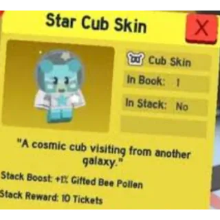 Bee Swarm Simulator: Star Cub
