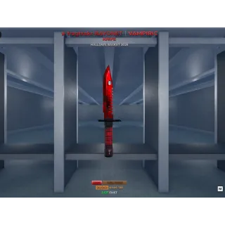  Sniper Duels Fragtrakr Bayonet Vampiric Knife