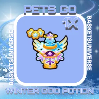 Winter God Potion Pets go