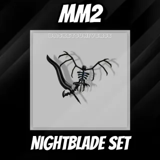 Murder Mystery 2 Nightblade set