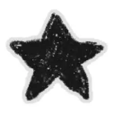  Bee Swarm Simulator: Black Star Sticker