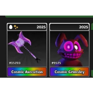 Cosmic Set | Cosmic Grimsley / Axecution | Survive The Killer
