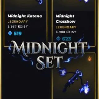 Midnight Set | Midnight Crossbow | Midnight Katana | No Finisher | Murder Duels