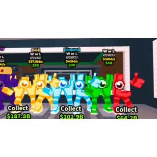 CHEAP RUSH W or L Normal, Gold Diamond BUNDLE