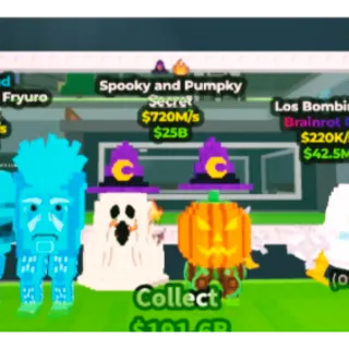 LIMITED CHEAP 720M/s Spooky and Pumky