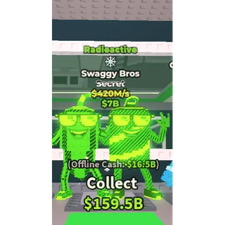 LIMITED 420M/s Radioactive Swaggy Bros