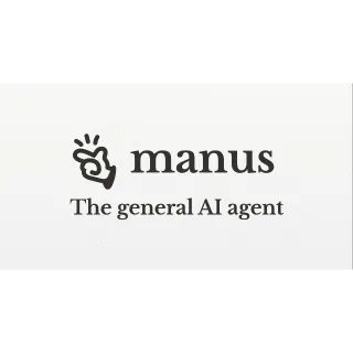 MANUS AI 25,000 Points Account (Global)