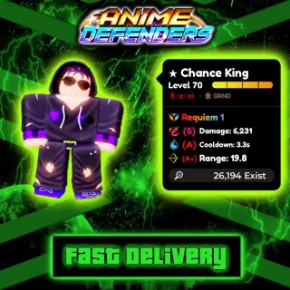 CHANCE KING EVO REQUIEM (S A A+)  / FAST DELIVERY