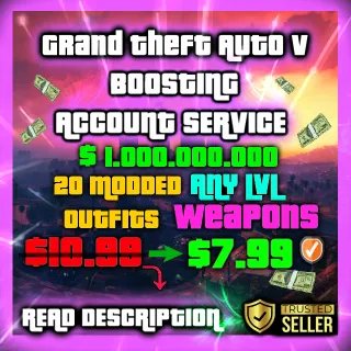 ✅ | BOOSTING YOUR GTA V ACCOUNT [PC] | VERY FAST! ✅ (NO RISK OF BAN)