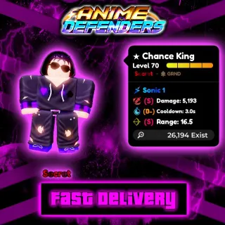 CHANCE KING EVO SONIC (S  -B  S) / FAST DELIVERY