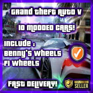 ✅ | GTA V [PC] | 10 MODDED CARS | FAST & CHEAP! ✅