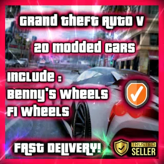 ✅ | GTA V [PC] | 20 MODDED CARS | FAST & CHEAP! ✅