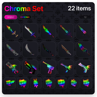 Chroma Set MM2 - Game Items - Gameflip