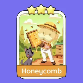 Honeycomb 3⭐ Monopoly Go Sticker