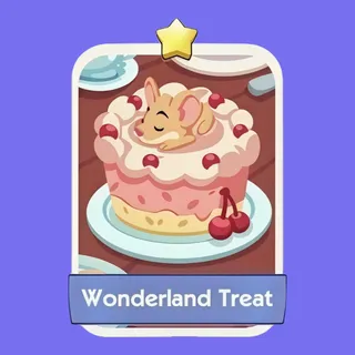 Wonderland Treat 1⭐ Monopoly Go Sticker