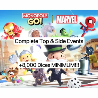 Top and Side Events Boosting - Monopoly GO!