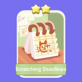 Scratching Deadlines