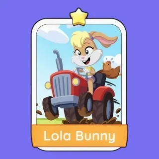 Lola Bunny 1⭐ Monopoly Go Sticker