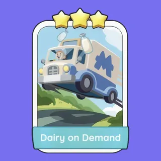 Dairy on Demand 3⭐ Monopoly Go Sticker