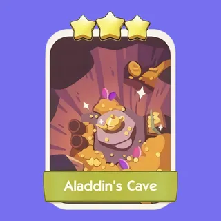 Aladdin's Cave 3⭐ Monopoly Go Sticker