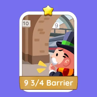 9 3/4 Barrier Monopoly Go