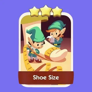Shoe Size 3⭐ Monopoly Go Sticker