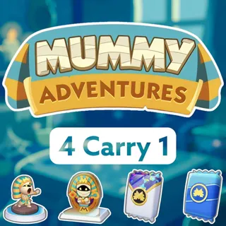 Mummy Adventures Monopoly Go