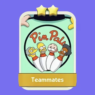 Teammates 2⭐ Monopoly Go Sticker