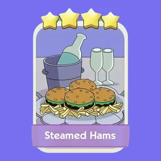 Steamed Hams 4⭐ Monopoly Go Sticker