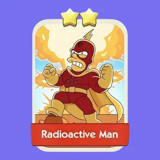 Radioactive Man 2⭐ Monopoly Go Sticker