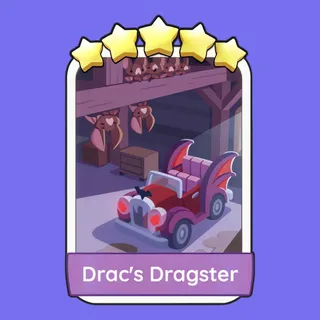 Drac's Dragster Monopoly Go