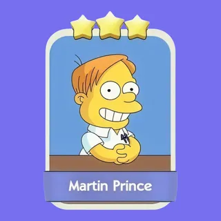 Martin Prince 3⭐ Monopoly Go Sticker