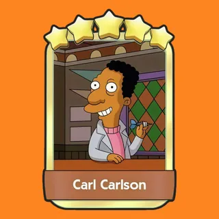 Carl Carlson 5⭐ Gold Sticker Monopoly Go Golden Blitz