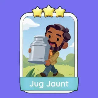 Jug Jaunt 3⭐ Monopoly Go Sticker