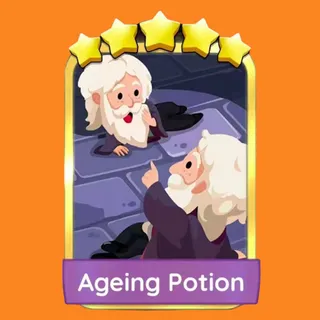 Ageing Potion 5⭐ Gold Sticker Monopoly Go Golden Blitz