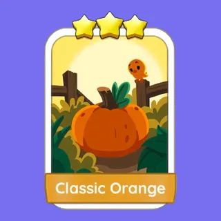 Classic Orange Monopoly Go