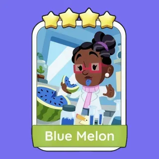 Blue Melon 4⭐ Monopoly Go Sticker
