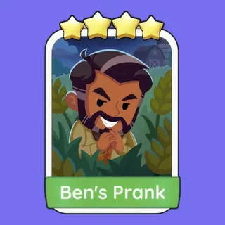Ben's Prank 4⭐ Monopoly Go Sticker