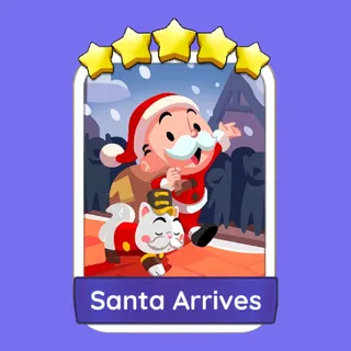 Santa Arrives Monopoly Go